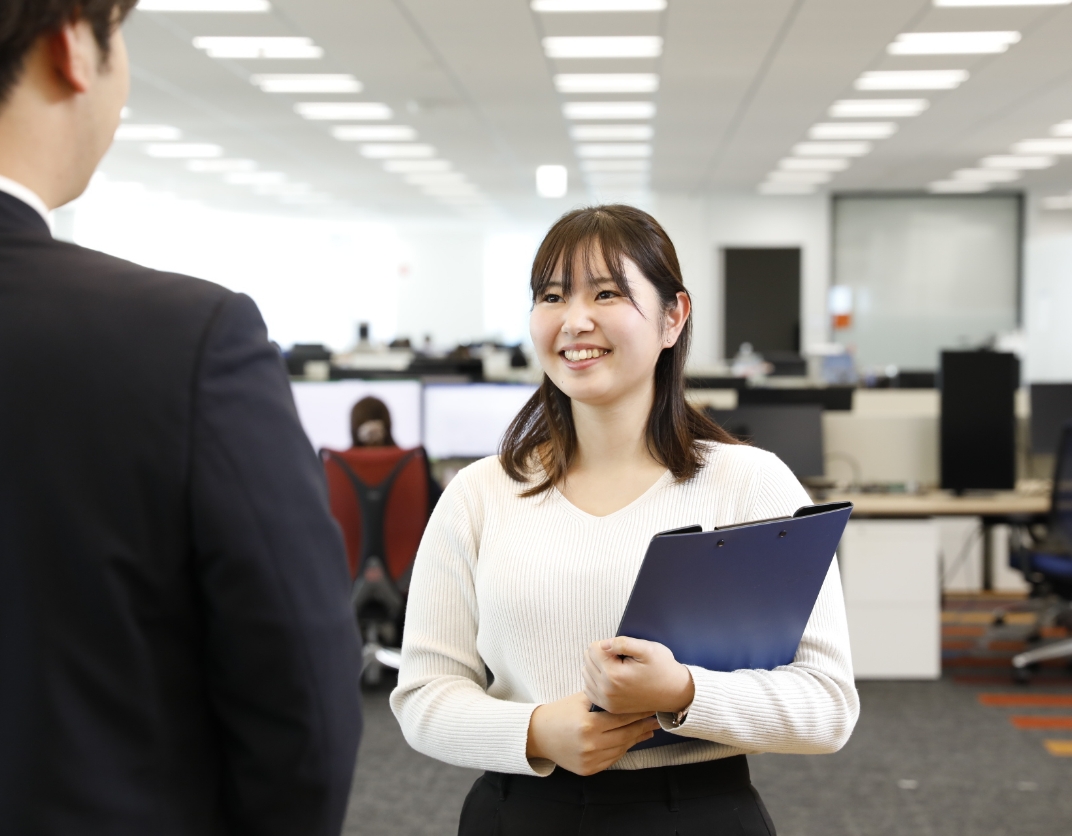 最初はお堅い会社なのかなと